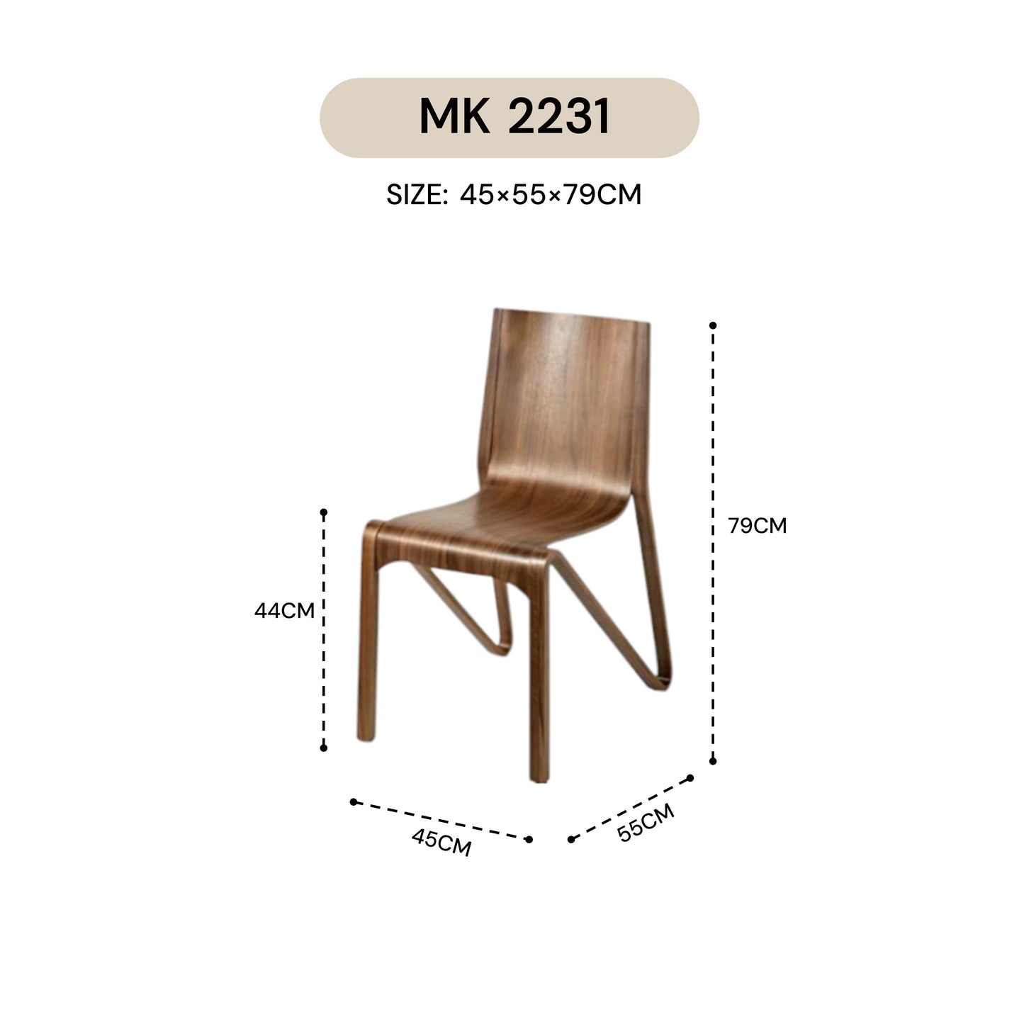 AFRAIN CHAIR MK 2231