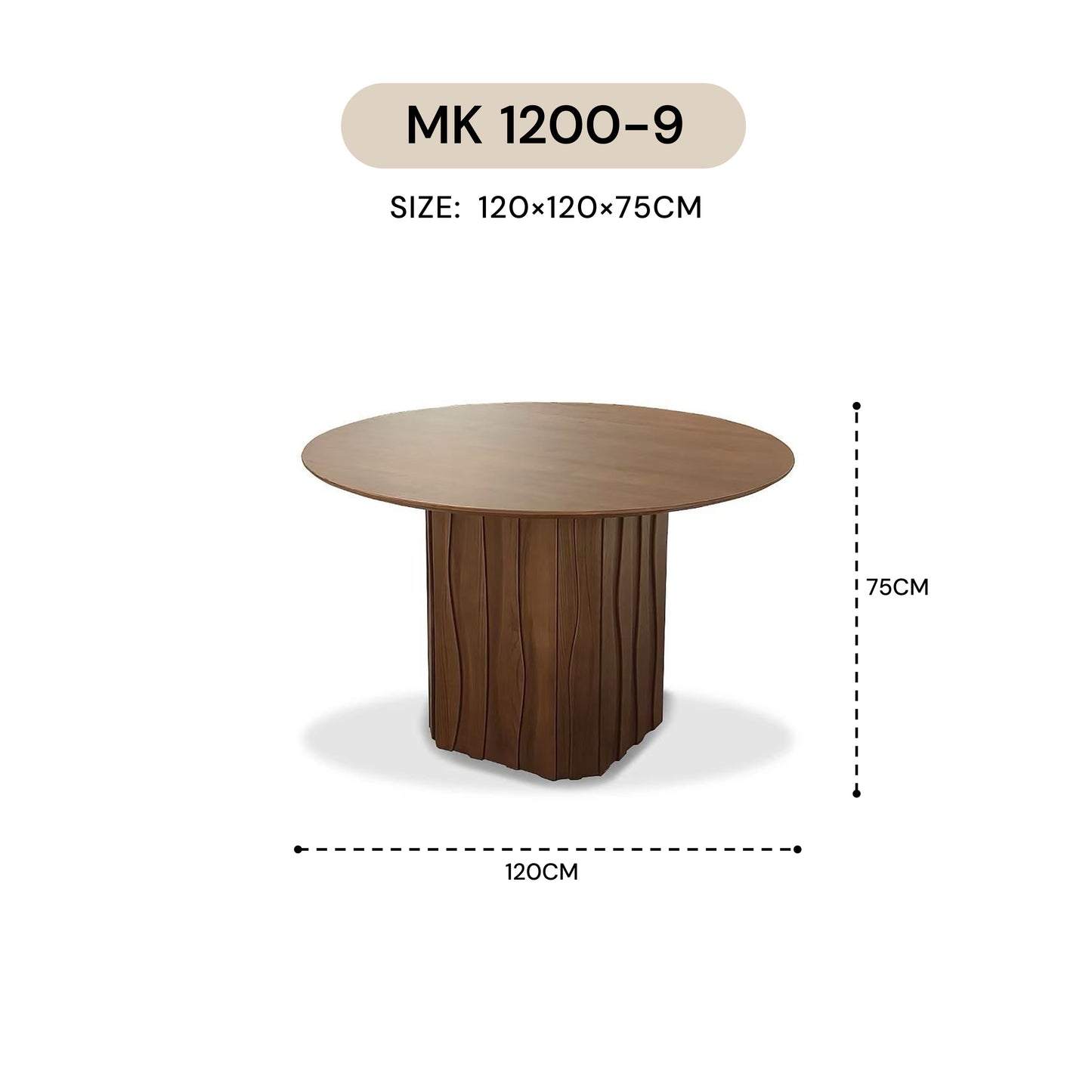 AFRAIN DINING TABLE MK 1200-9