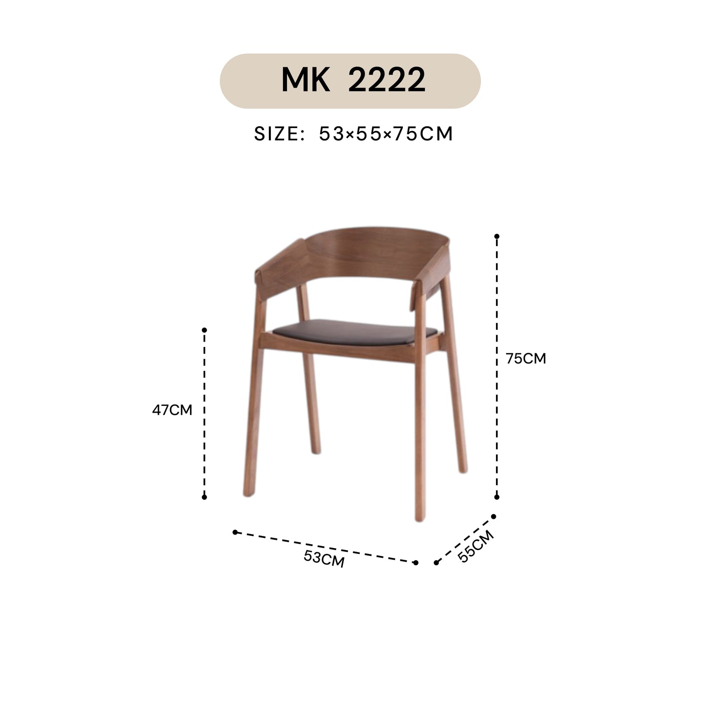 AFRAIN CHAIR MK 2222
