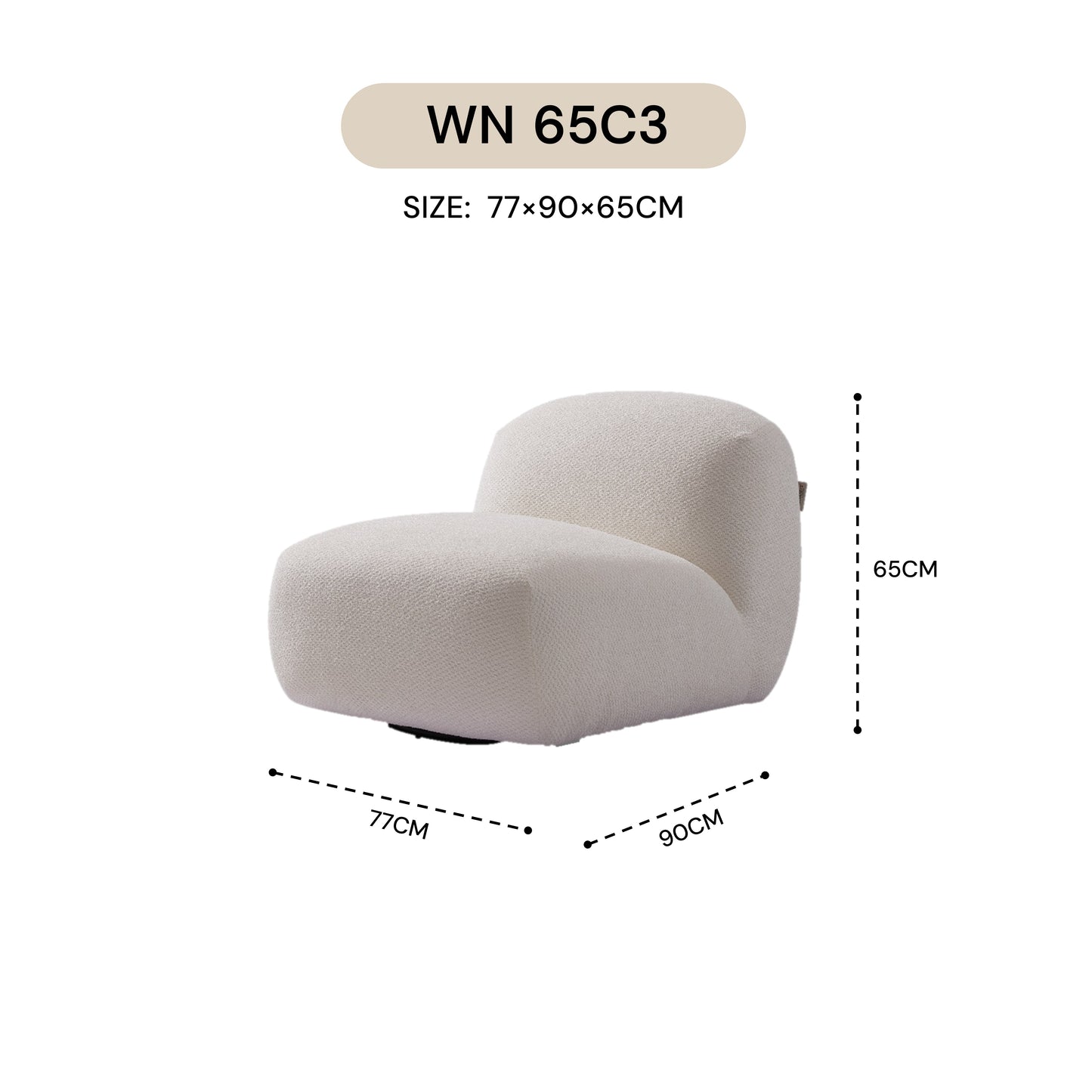 MASAKINI LEISURE SOFA WN 65C3