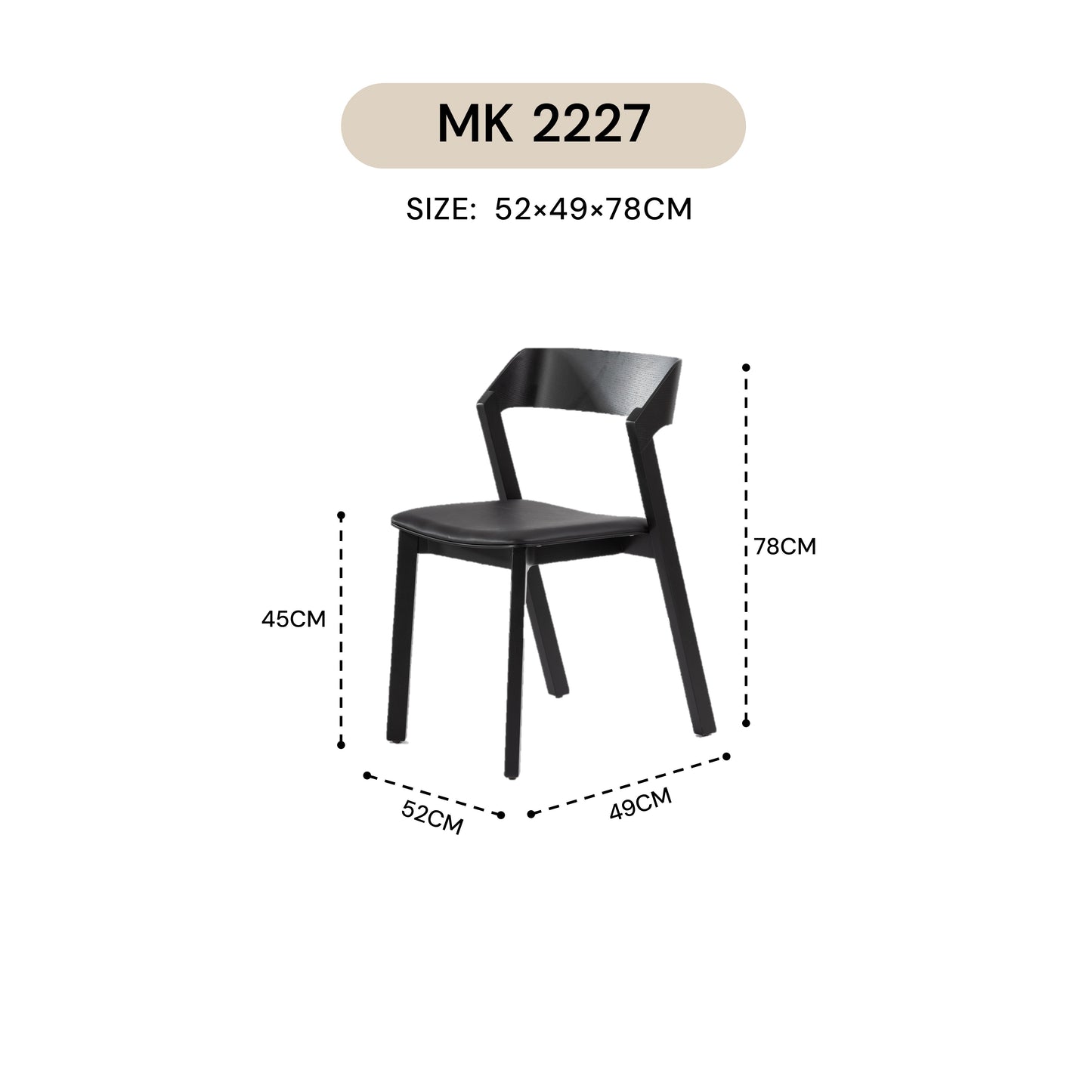 AFRAIN CHAIR MK 2227