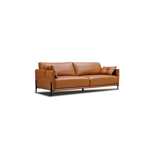 MASAKINI 3-SEATER LEATHER  SOFA WN 23803