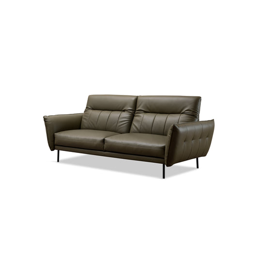 MASAKINI 3-SEATER LEATHER SOFA WN 24943