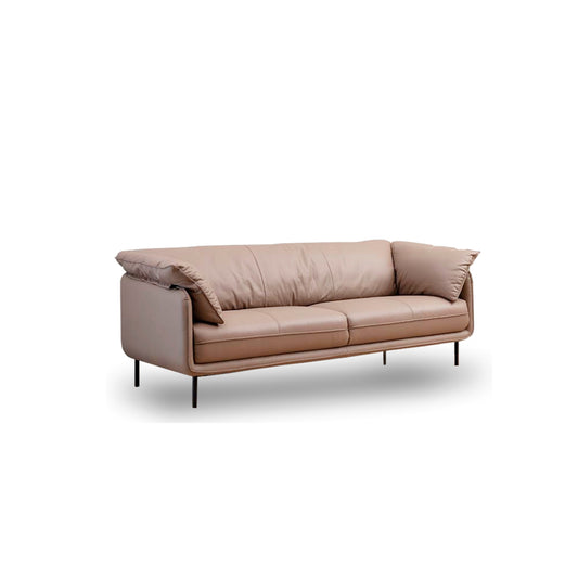 MASAKINI 3-SEATER LEATHER SOFA WN 24873