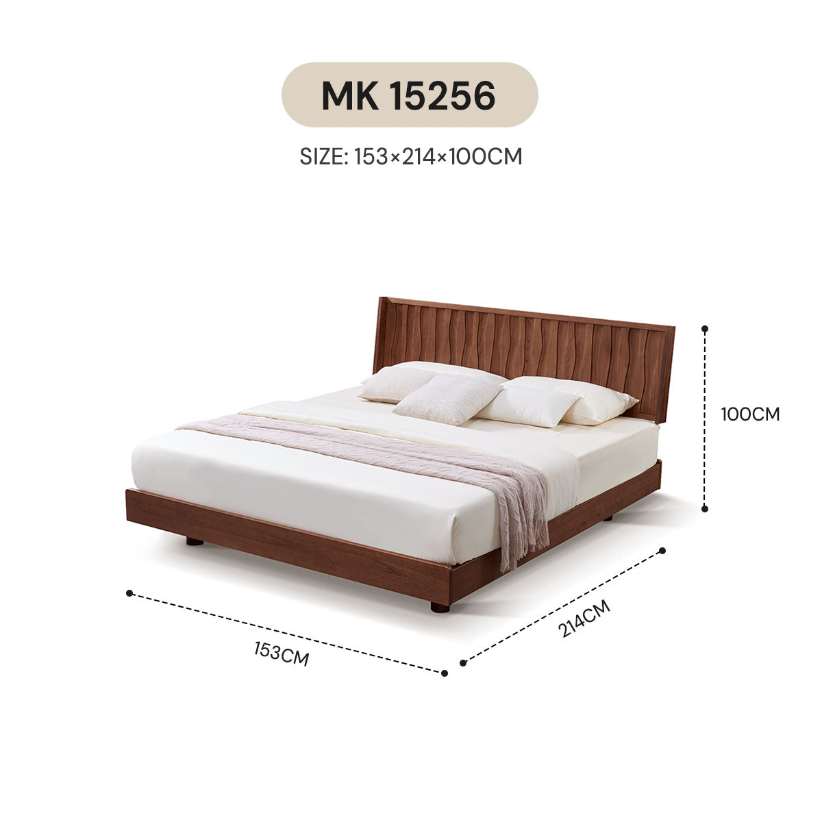 AFRAIN BED FRAME MK 15256 / MK 18256