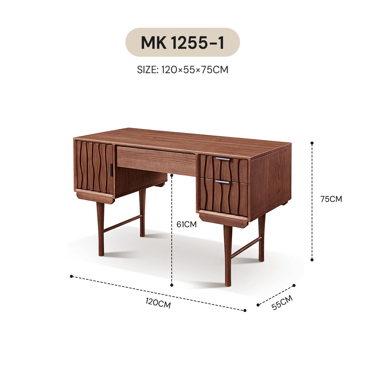 AFRAIN STUDY TABLE MK 1255-1
