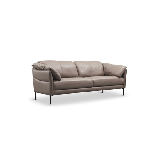 MASAKINI 3-SEATER LEATHER SOFA WN 24883 AL