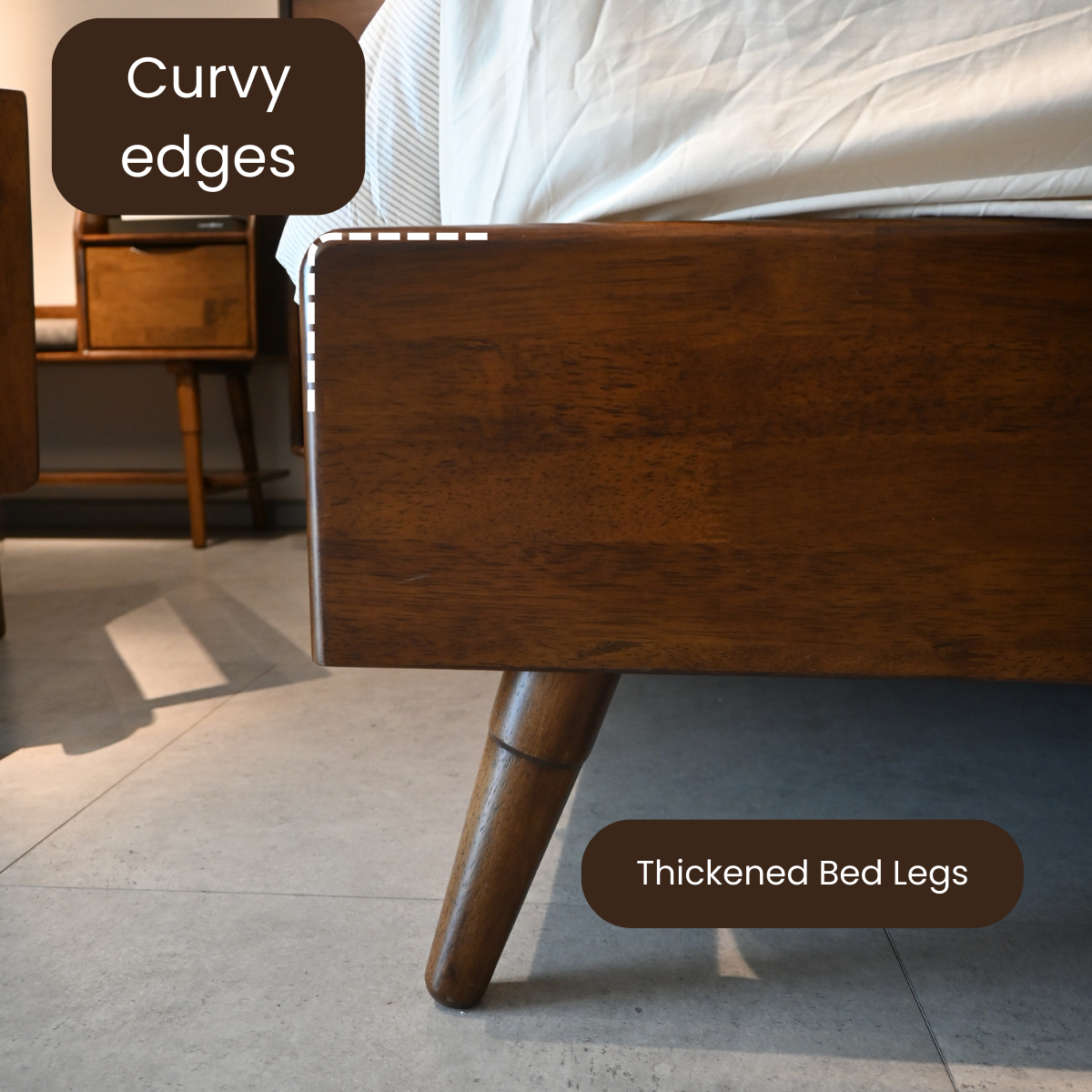 NORDIC  BED FRAME FJ 1826 / FJ 1526