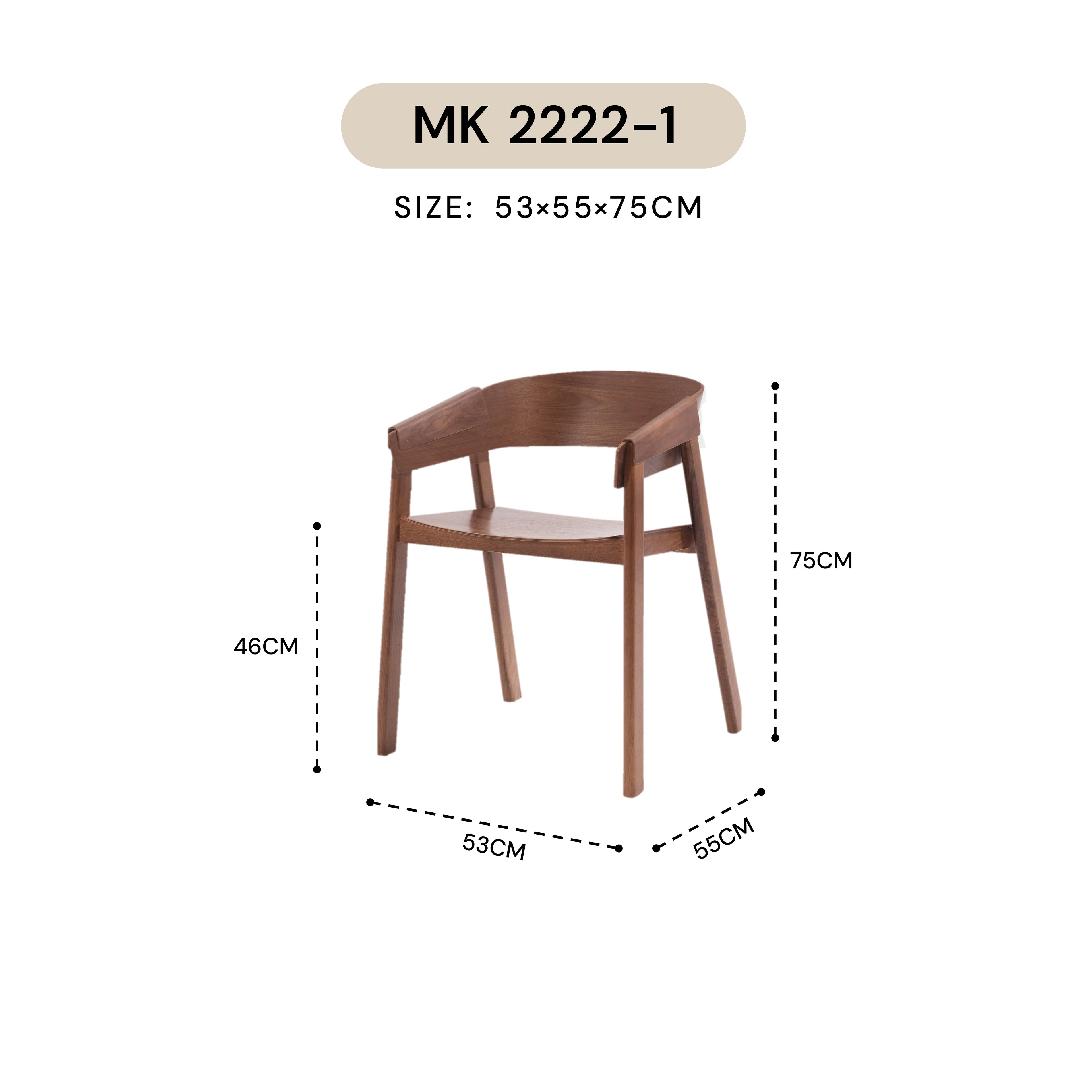 AFRAIN CHAIR MK 2222-1
