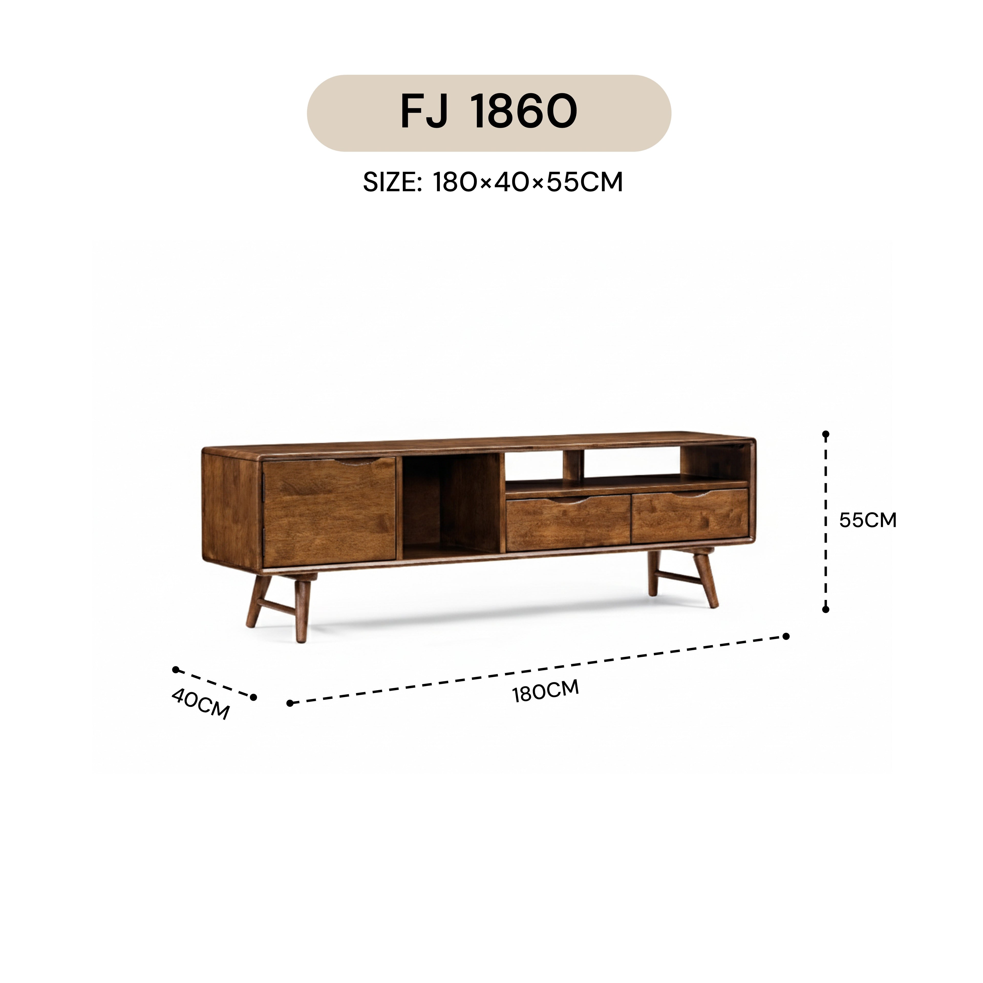 NORDIC TV CABINET FJ 1860