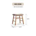 WABI SABI DRESSING STOOL MS 2596