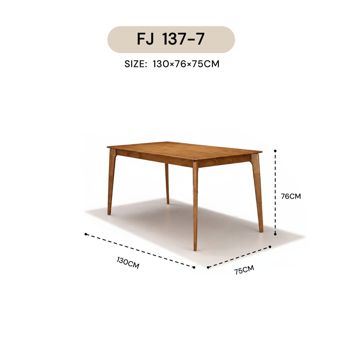 NORDIC DINING TABLE FJ 137-7