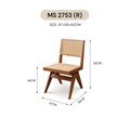 WABI SABI CHAIR MS 2753 (R)