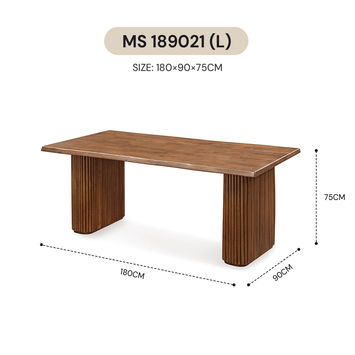 WABI SABI DINING TABLE