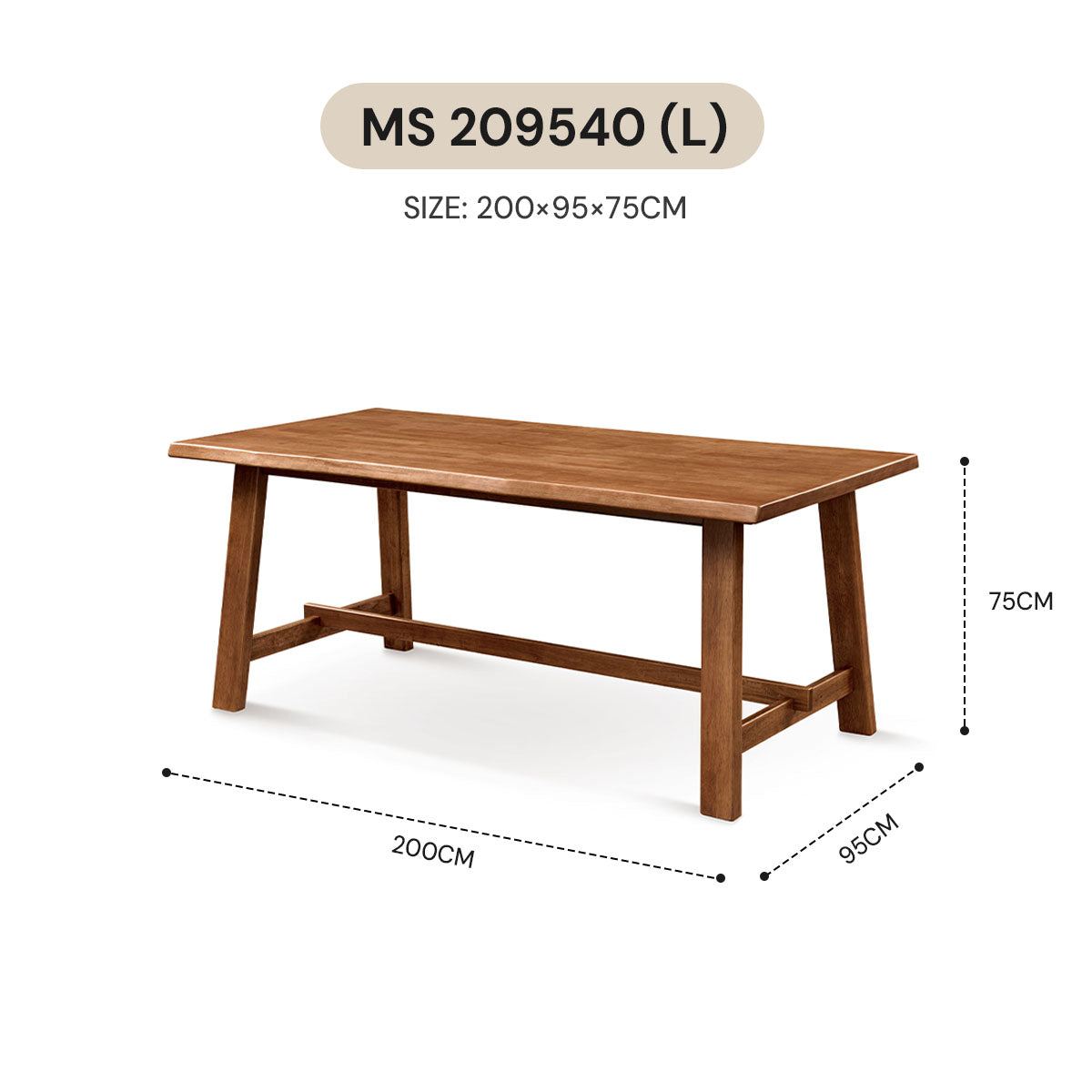 WABI SABI DINING TABLE