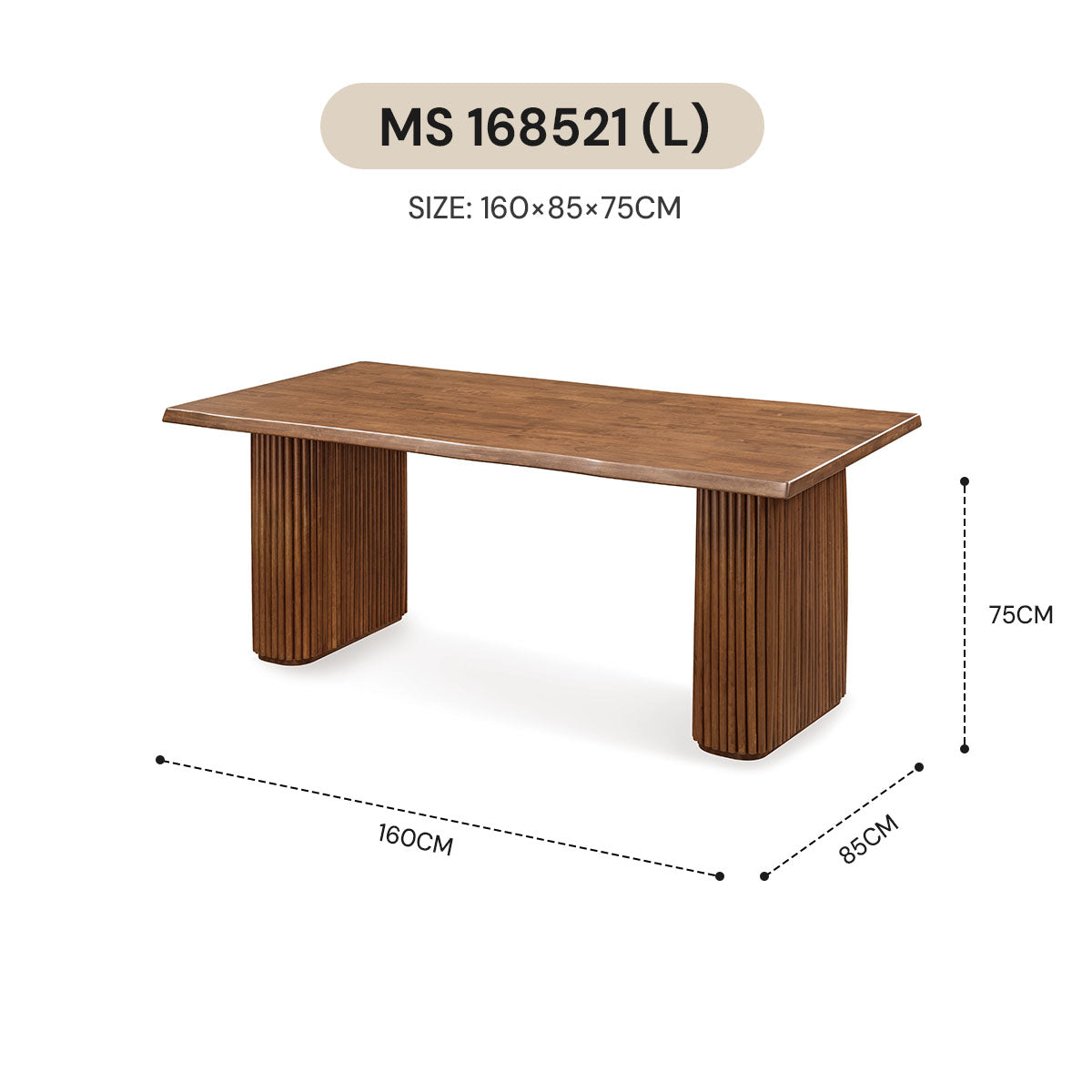 WABI SABI DINING TABLE