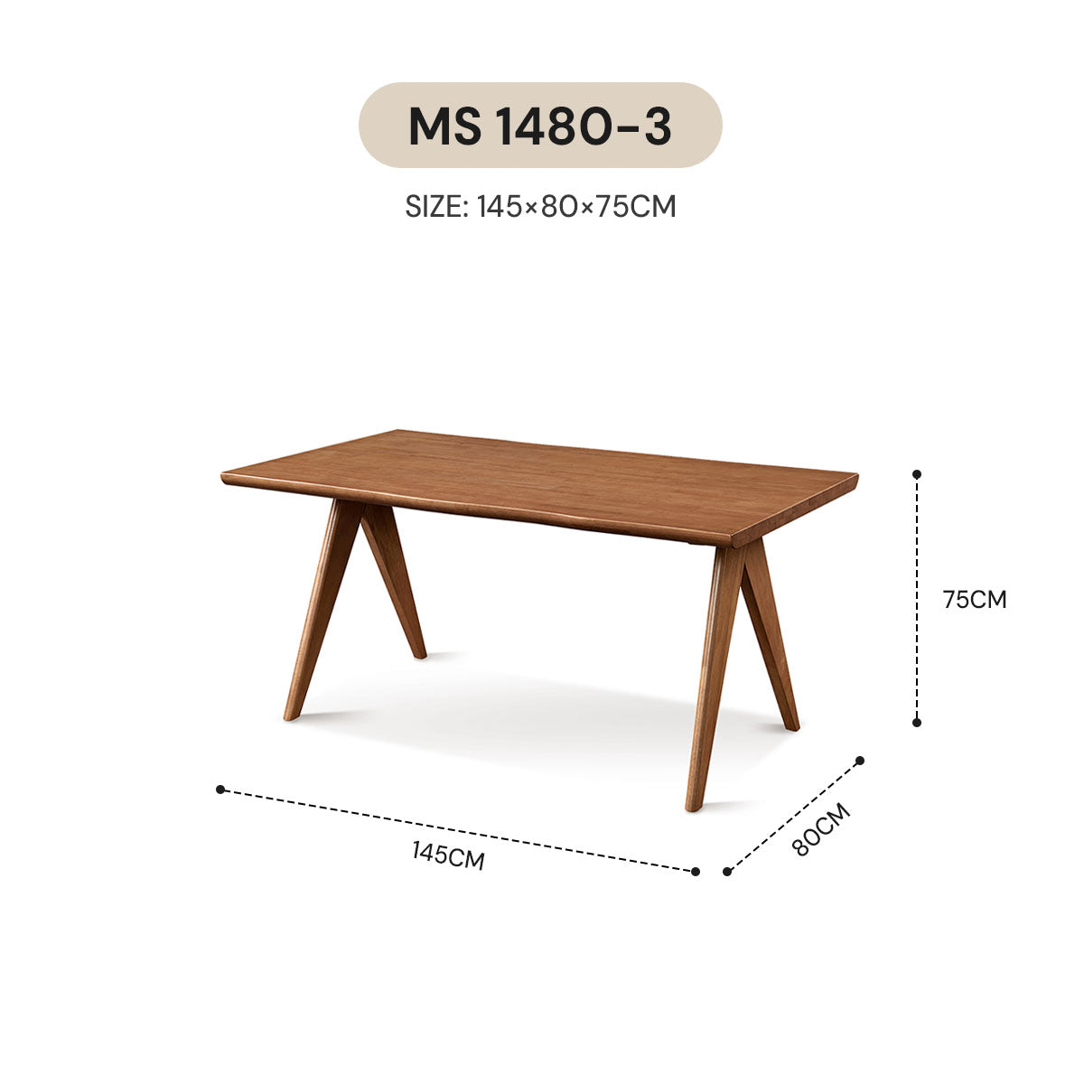WABI SABI DINING TABLE
