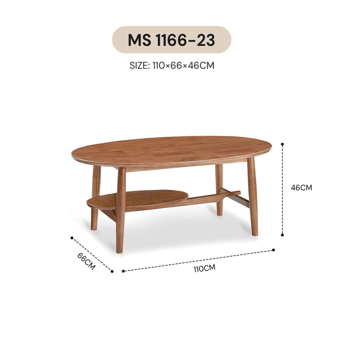 WABI SABI COFFEE TABLE MS 1166-23