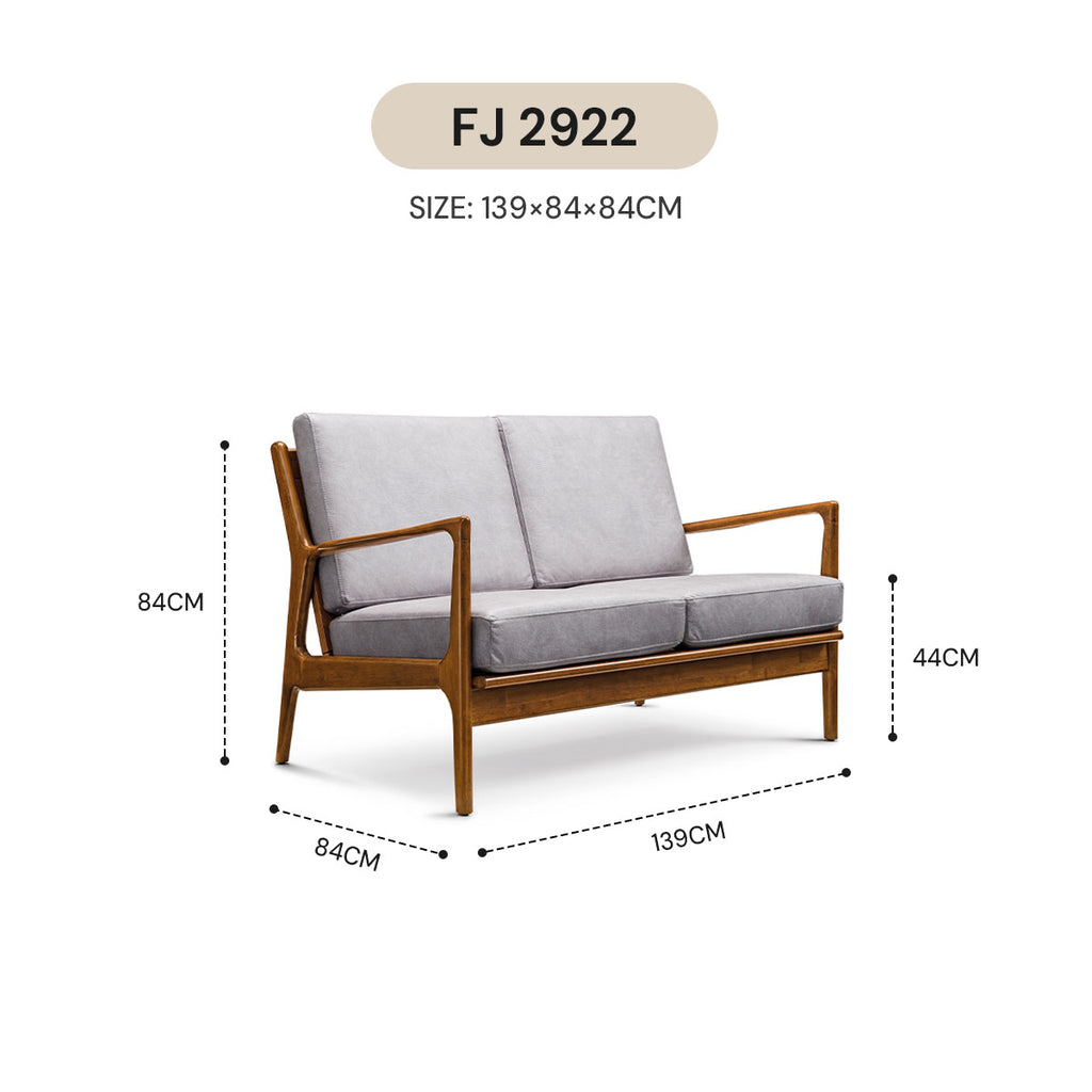 NORDIC 2-SEATER SOFA