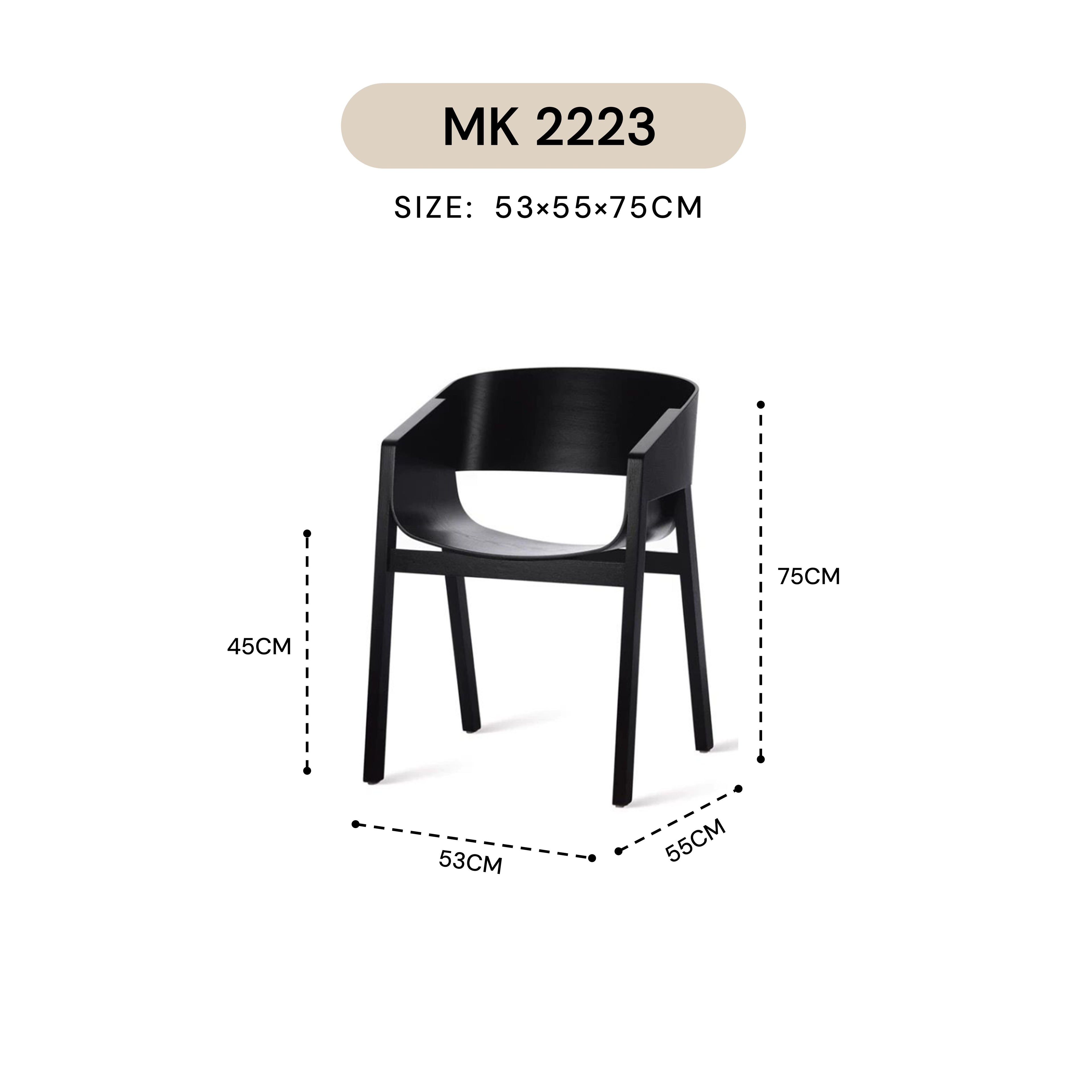 AFRAIN CHAIR MK 2223