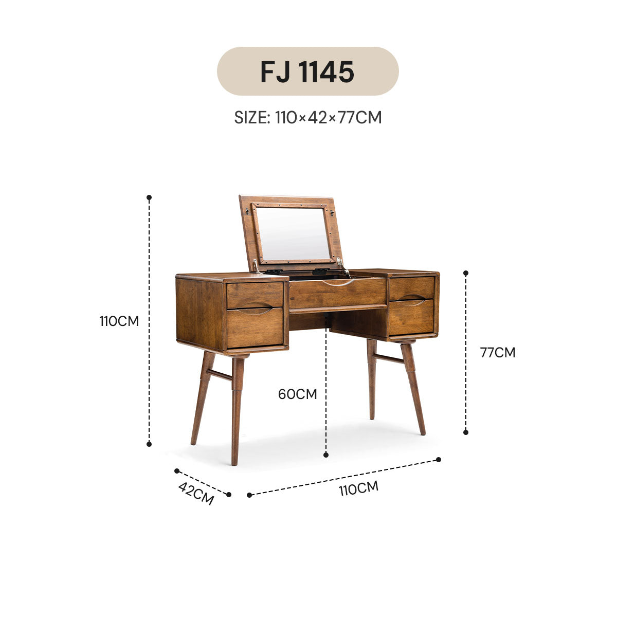 NORDIC DRESSING TABLE FJ 1145