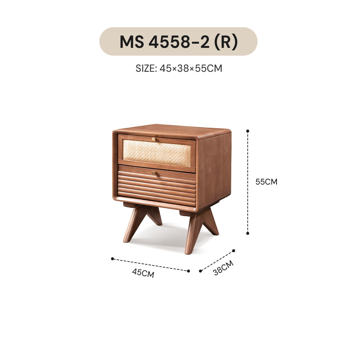 WABI SABI NIGHTSTAND MS 4558-2 (R)
