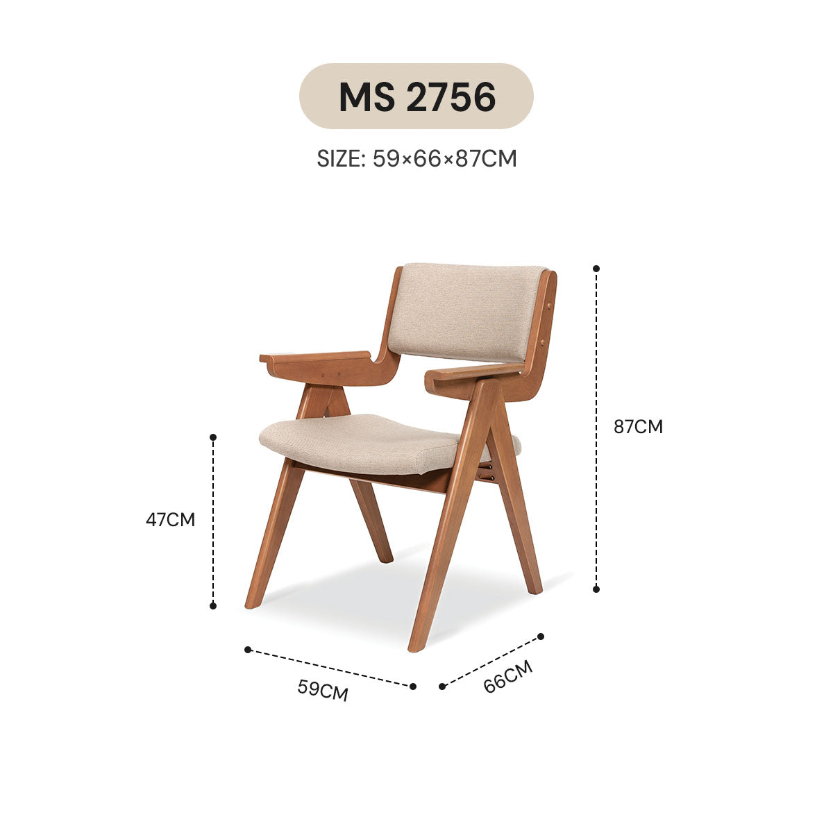 GASING CHAIR MS 2756