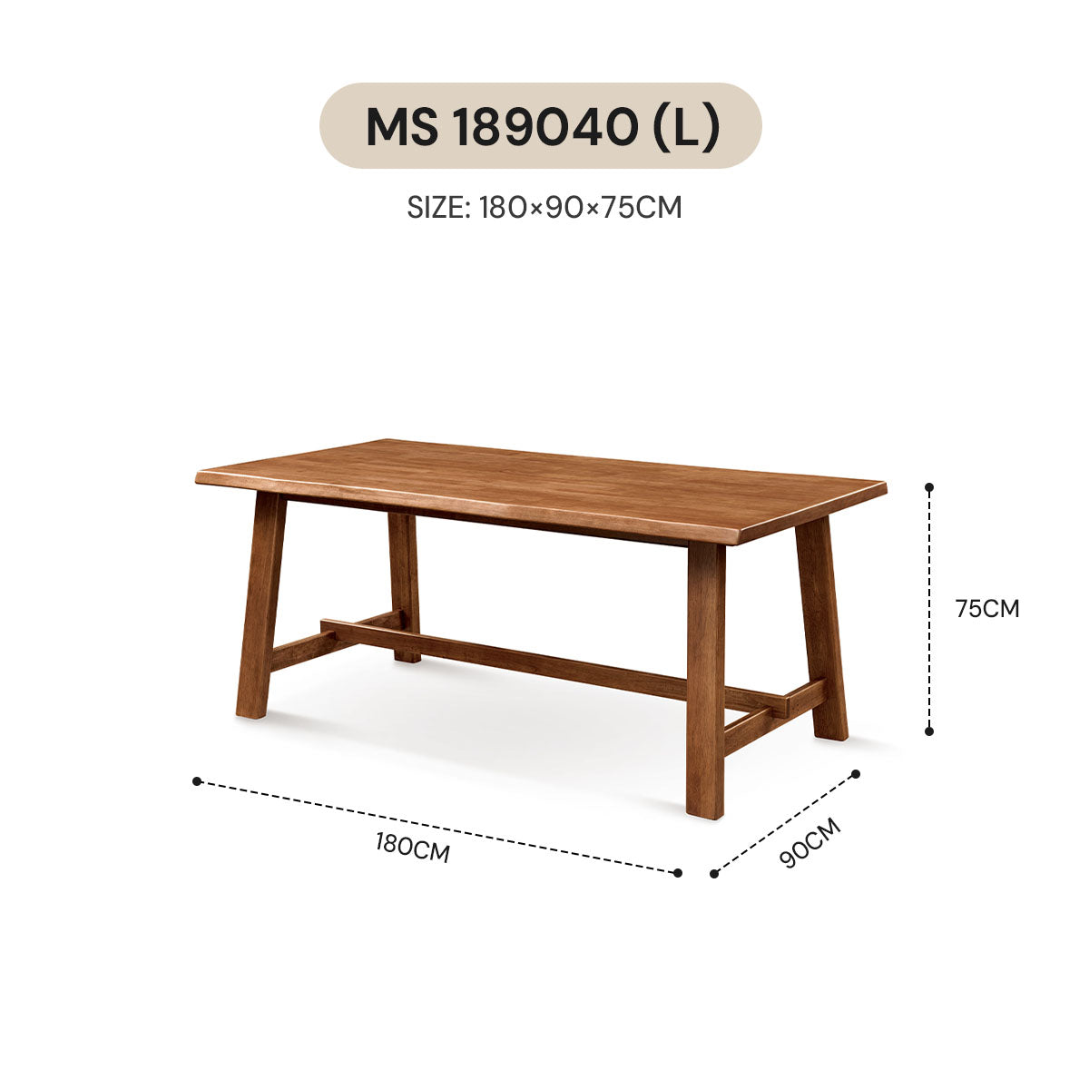 WABI SABI DINING TABLE