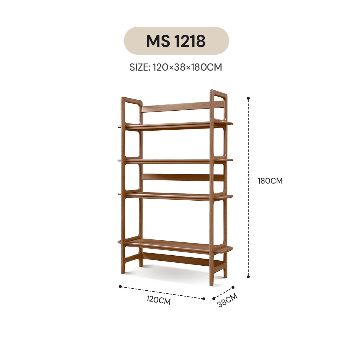 WABI SABI BOOK RACK