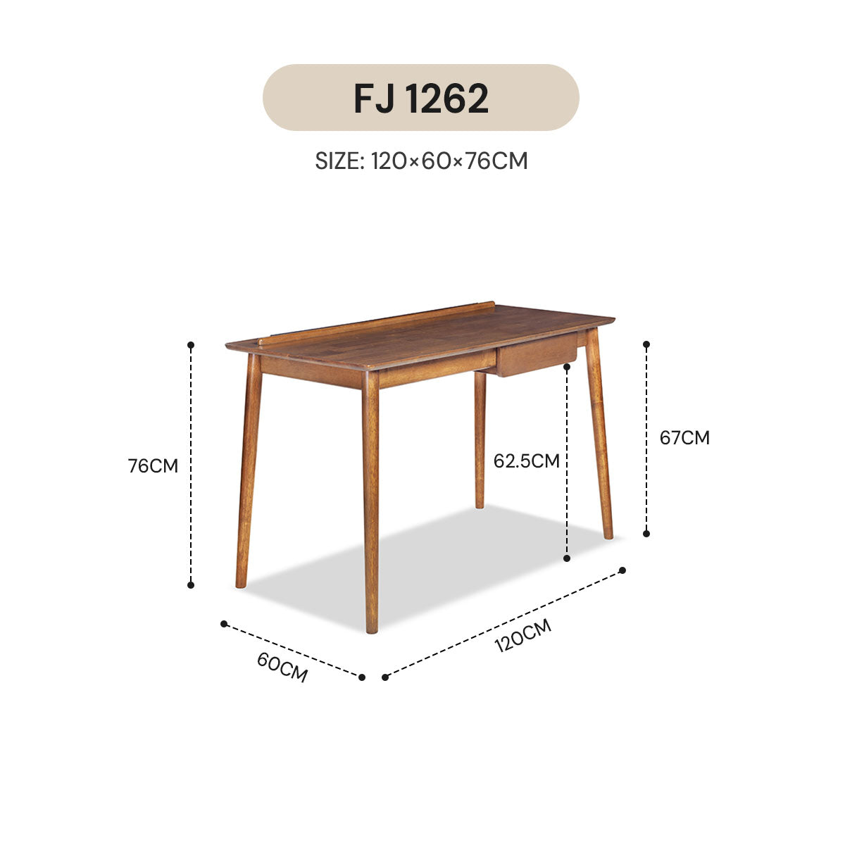 NORDIC STUDY TABLE FJ 1262