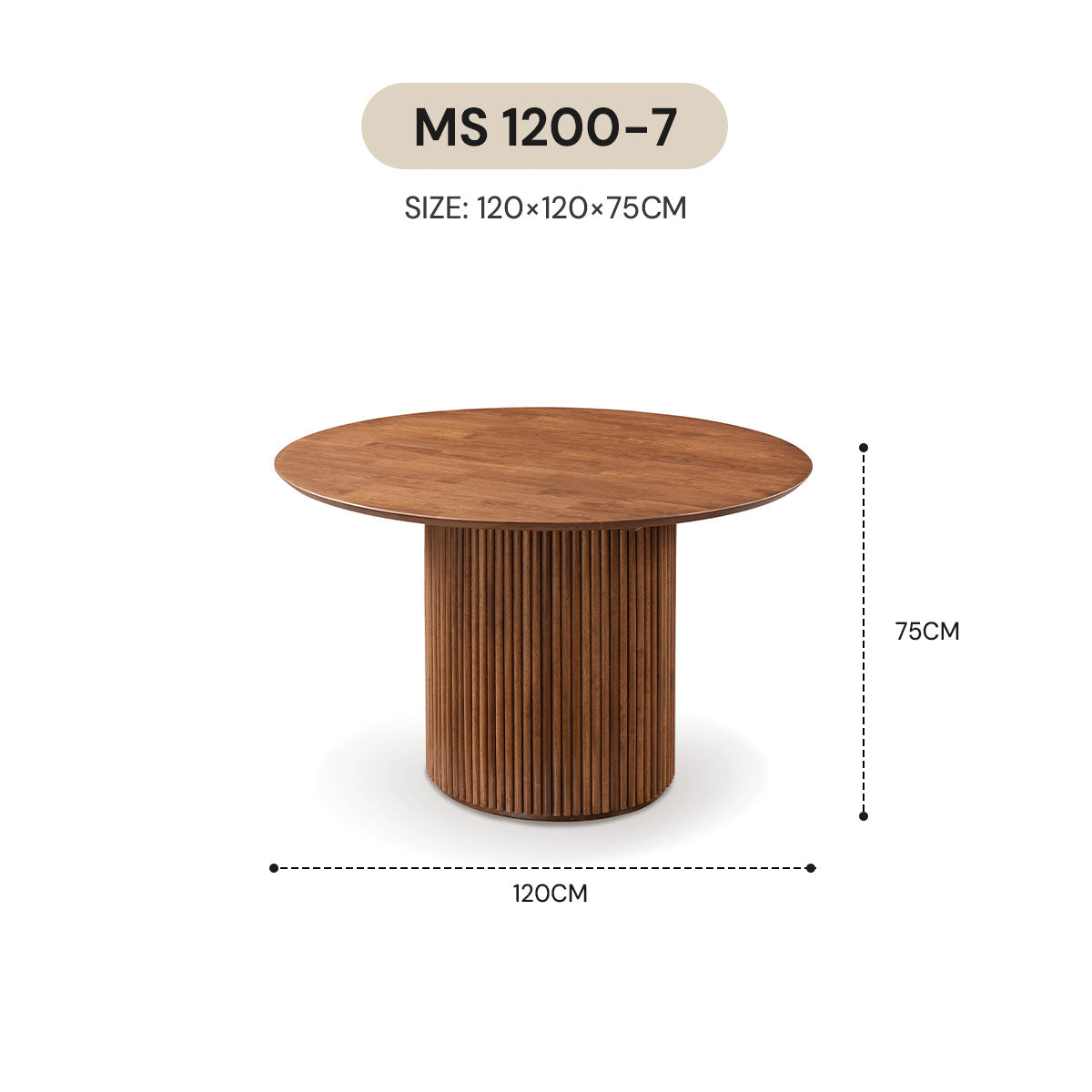 WABI SABI DINING TABLE