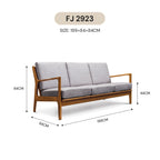 NORDIC 3-SEATER SOFA