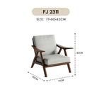 NORDIC LOUNGE CHAIR FJ 29 (CUSHION ONLY)