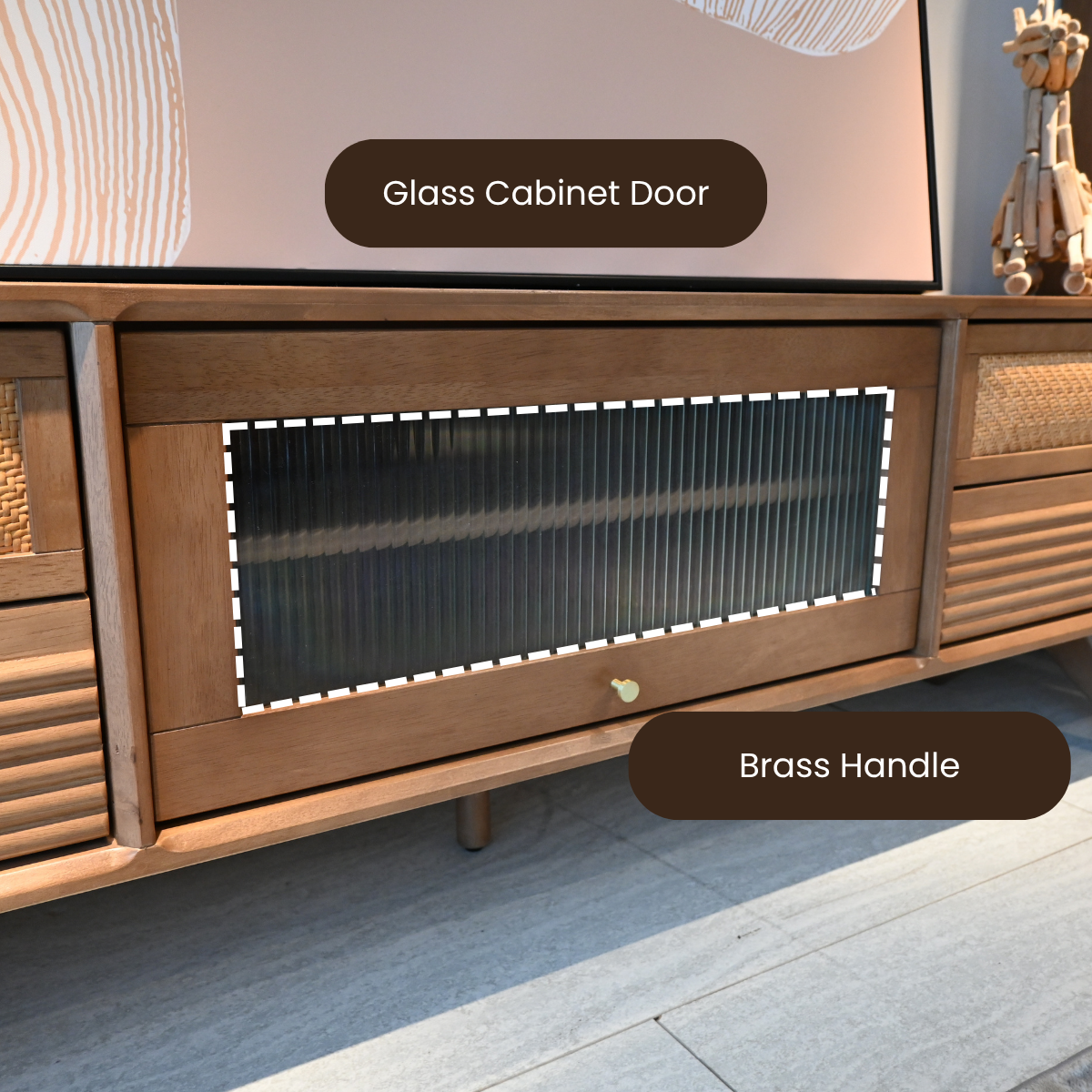 WABI SABI TV CABINET MS 1855-1 (R) / MS 2055-1 (R)