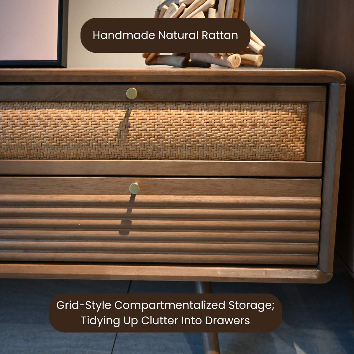 WABI SABI TV CABINET MS 1855-1 (R) / MS 2055-1 (R)