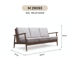 NORDIC 3-SEATER SOFA