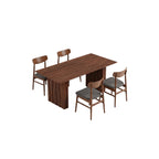 1+4 Afrain Dining Set (160cm)