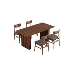 1+4 Afrain Dining Set (180cm)