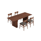 1+4 Afrain Dining Set (200cm)