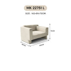 MASAKINI LOUNGE CHAIR LEATHER MK 22751