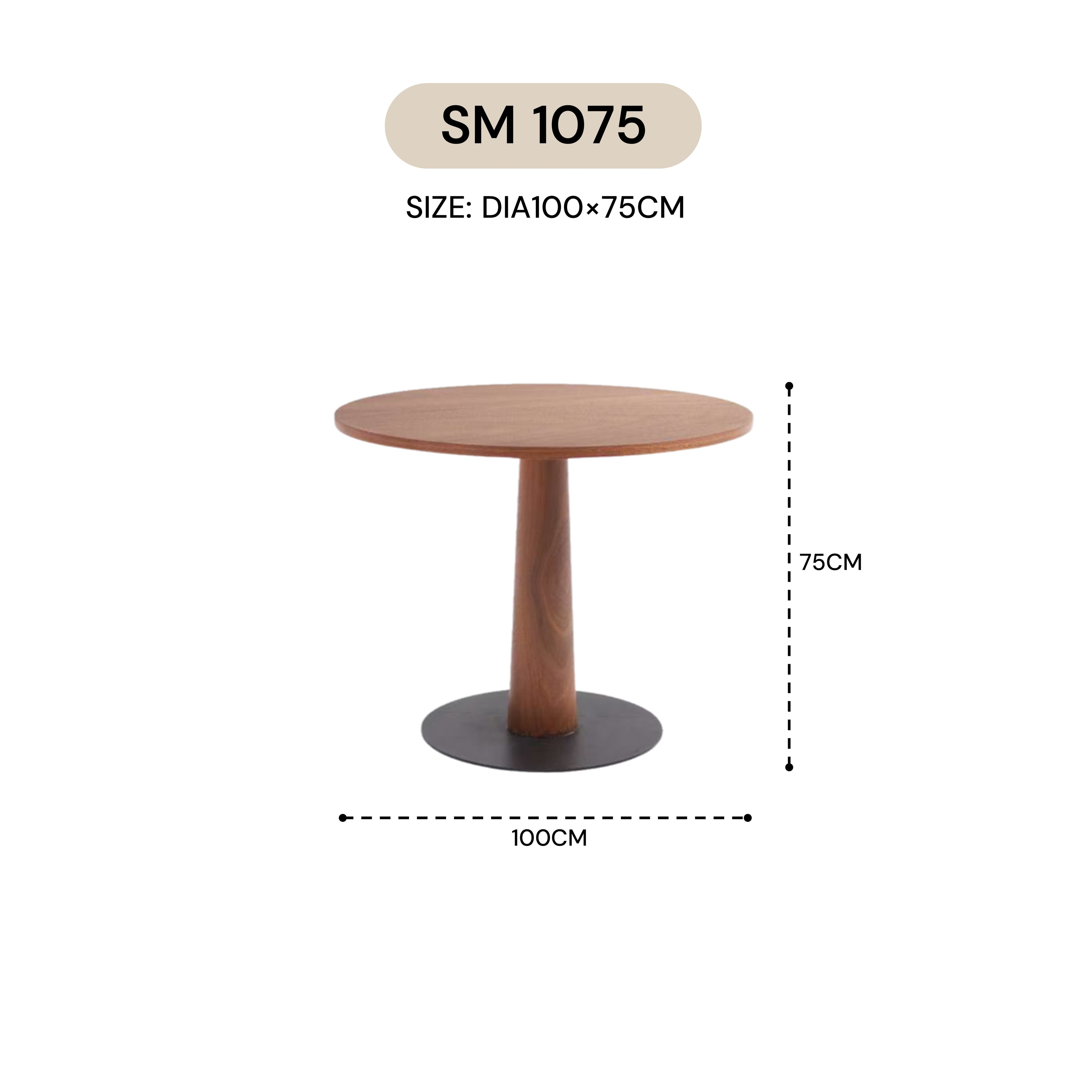 DESIGNER’S PICKS DINING TABLE SM 1075