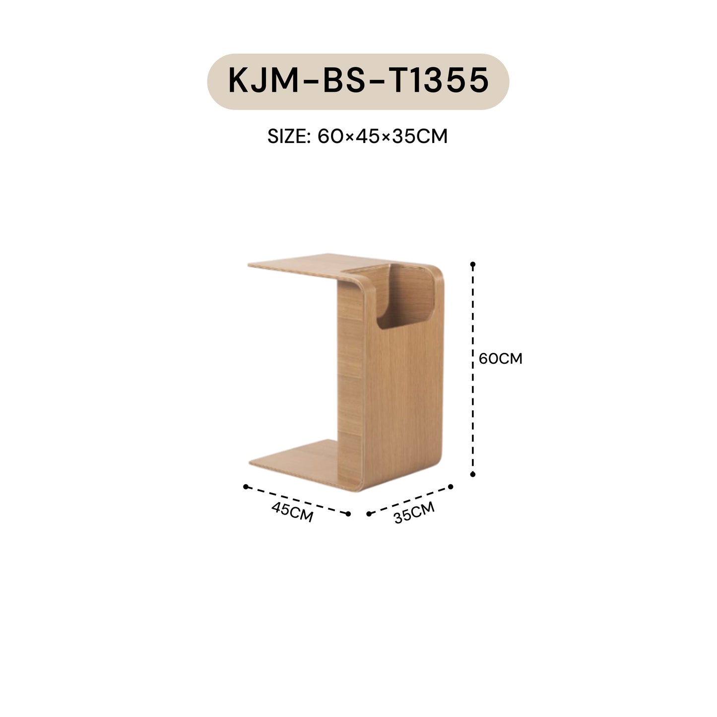 DESIGNER’S PICKS END TABLE KJM-BS-T1355
