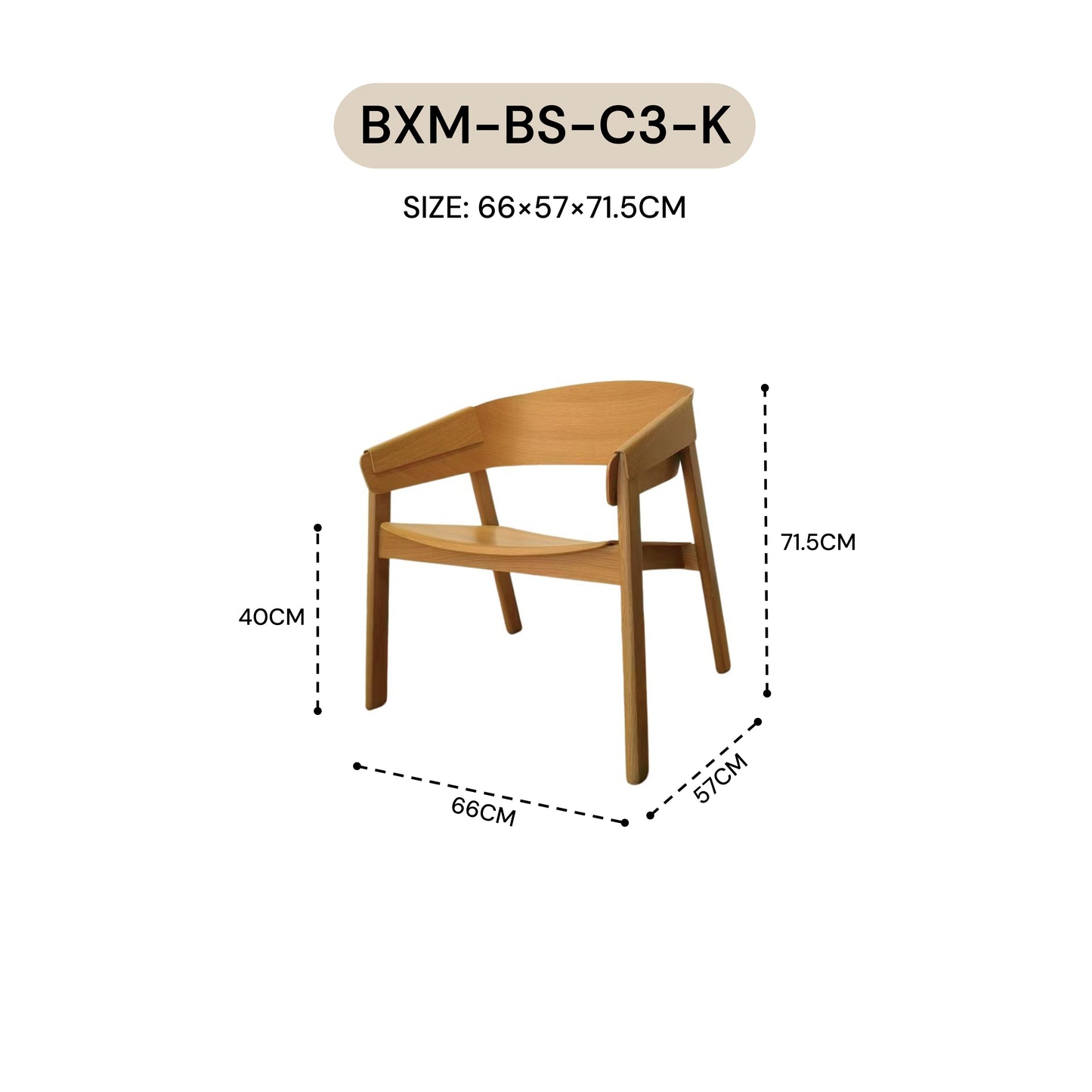 DESIGNER’S PICKS CHAIR BXM-BS-C3-K