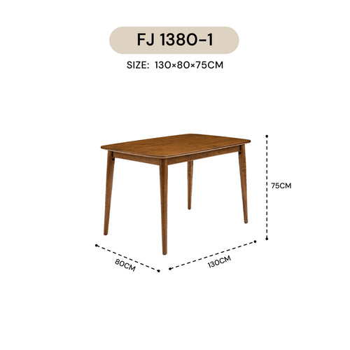 1+4 Nordic Dining Set (130cm)