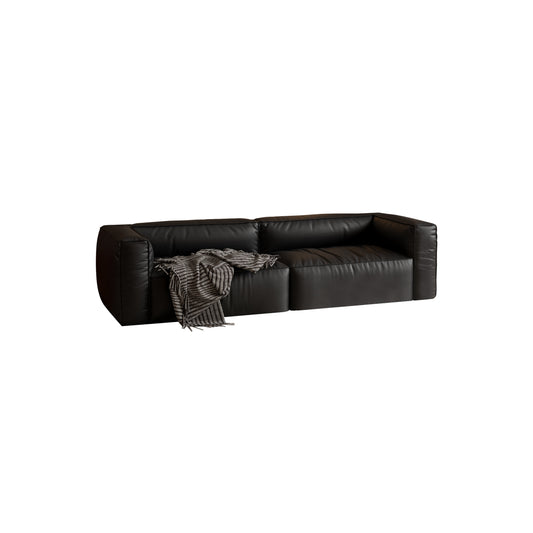 MASAKINI 3-SEATER LEATHER  SOFA MK 24667