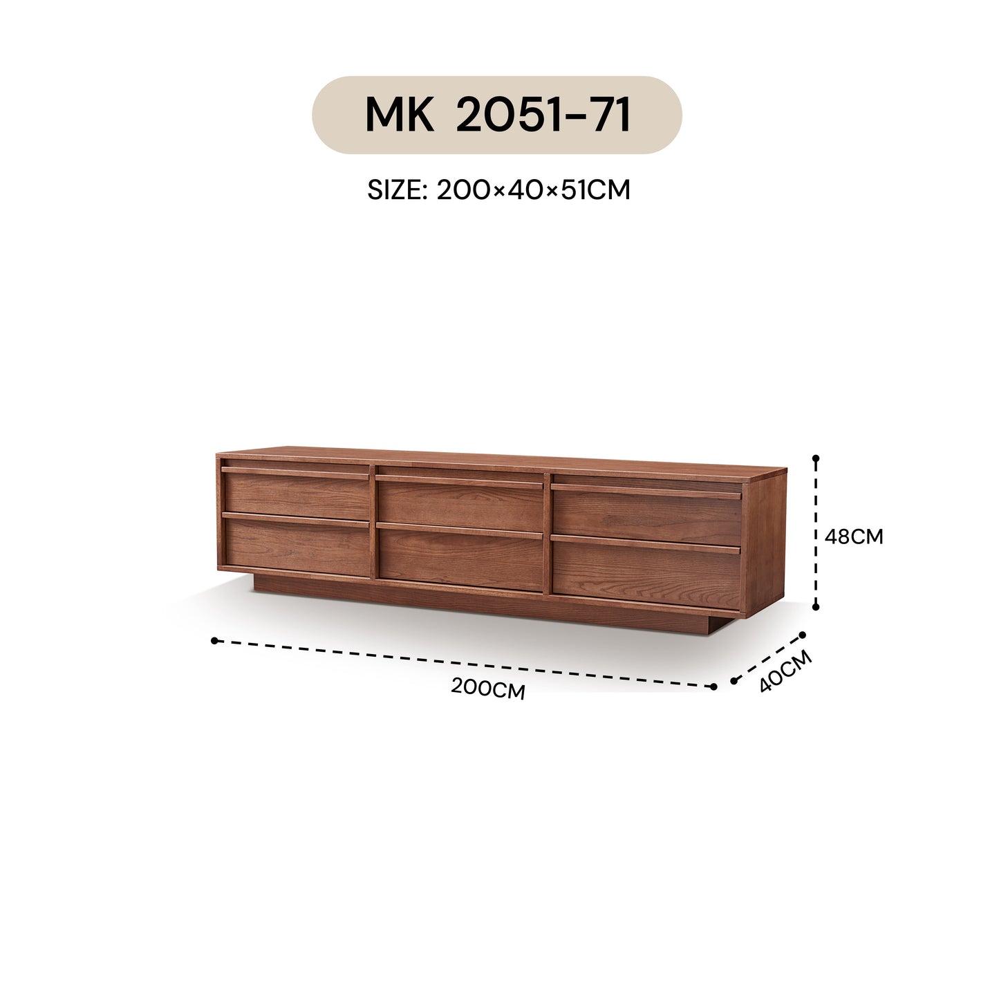 BATANG TV CABINET MK 2051-71