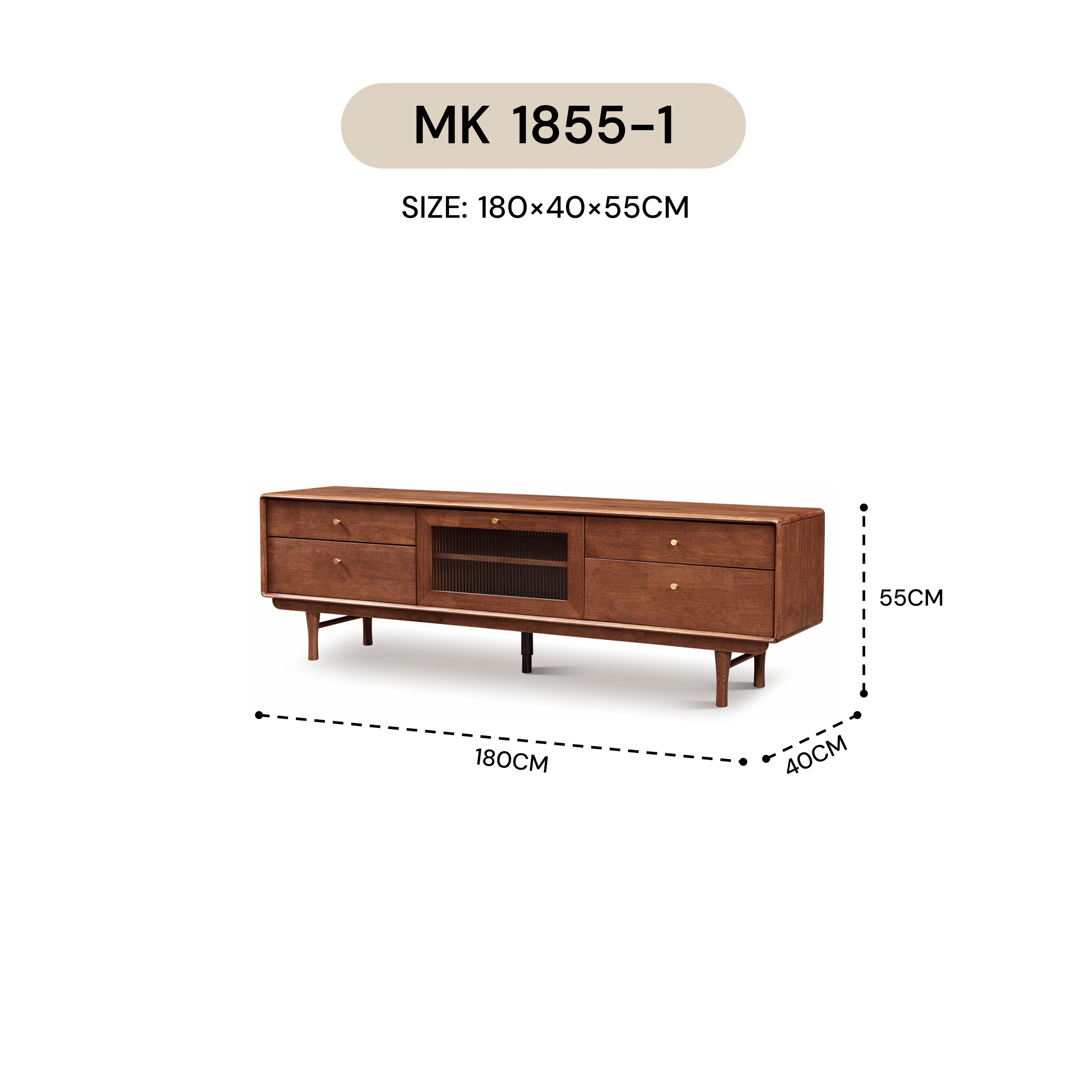 ARKED TV CABINET MK 1855-1