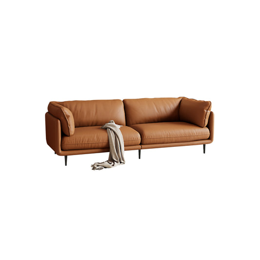 MASAKINI 3-SEATER LEATHER  SOFA MK 25889