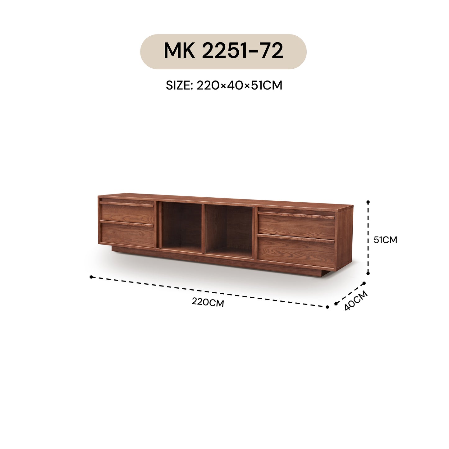 BATANG TV CABINET MK 2251-72