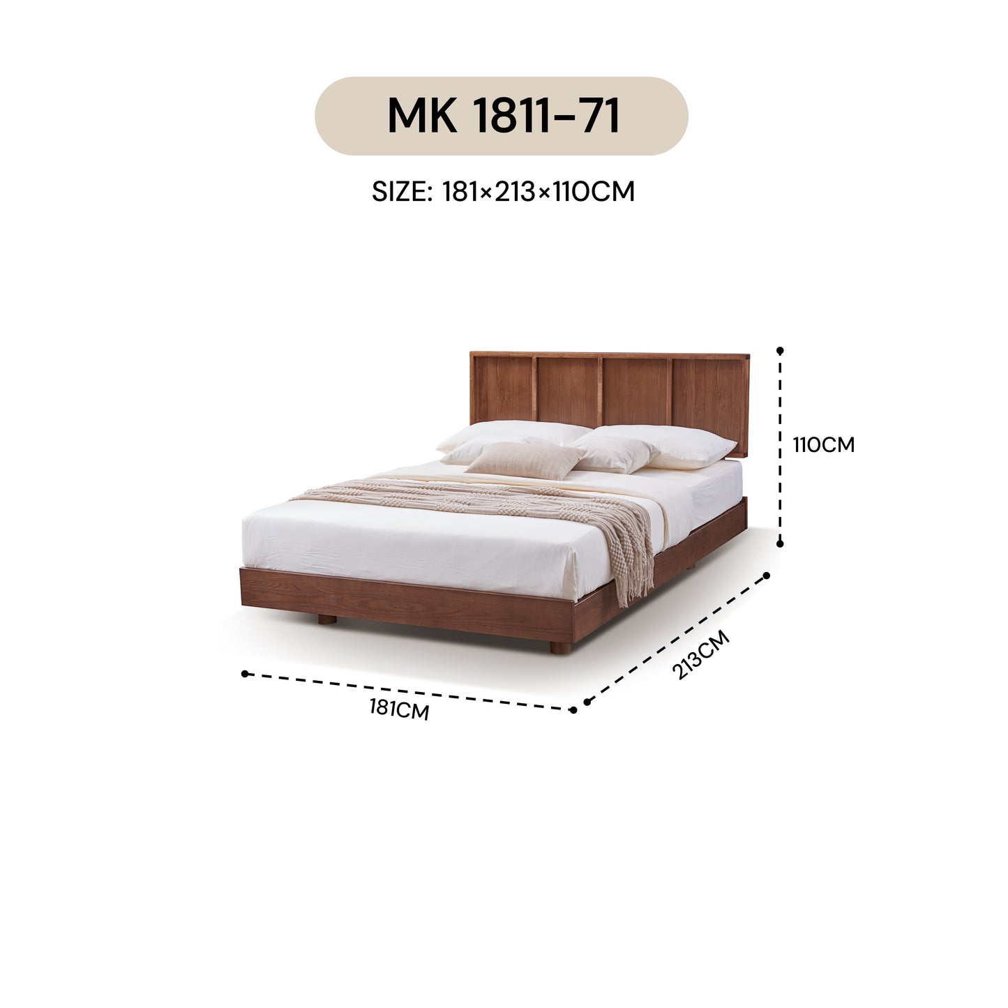 BATANG BED FRAME MK 1811-71